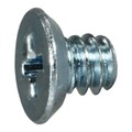 Midwest Fastener #10-24 x 1/4 in Phillips Flat Machine Screw, Zinc Plated Steel, 100 PK 53721